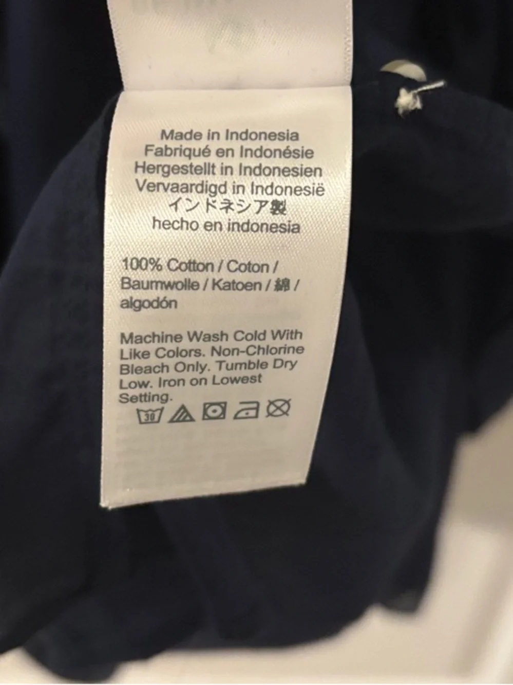 J. Crew Navy Tiered Button-Front Spaghetti Strap Maxi Dress